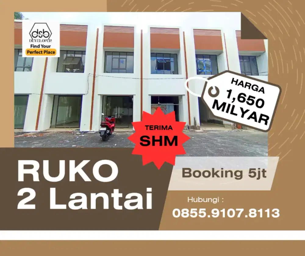 Ruko 2 Lantai Ciracas Raya Jakarta Timur