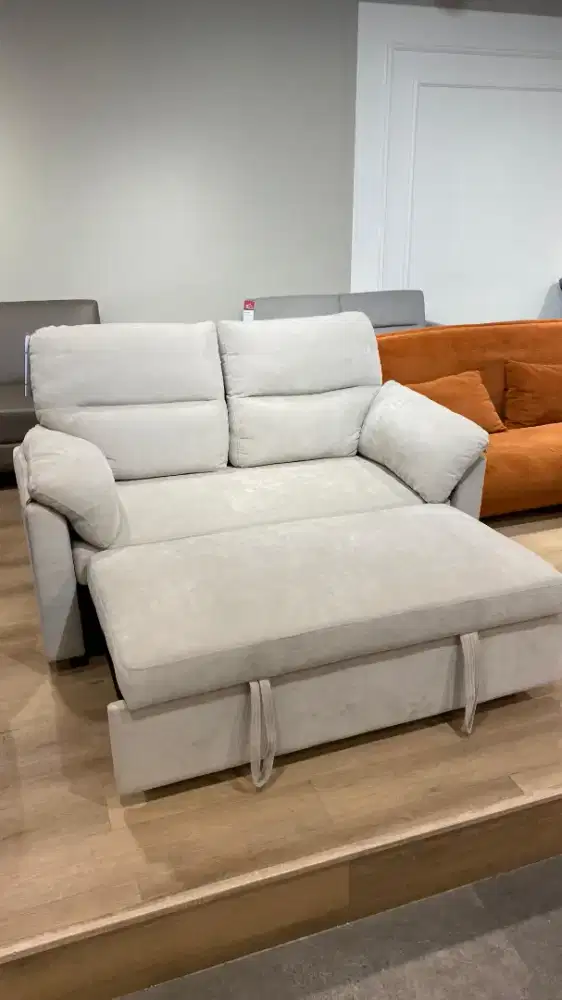 Promo cicilan 0% Cloud Sofa 2 seater - Light Grey