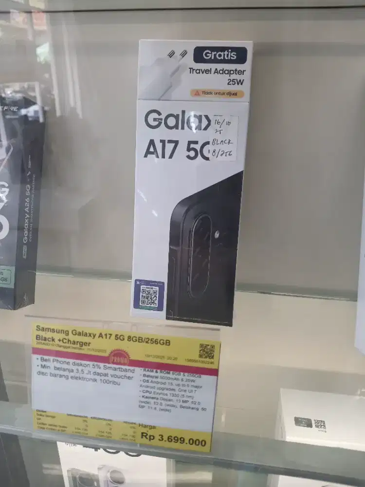 SAMSUNG A17 5G 8/256 ERABLUE SUKATANI