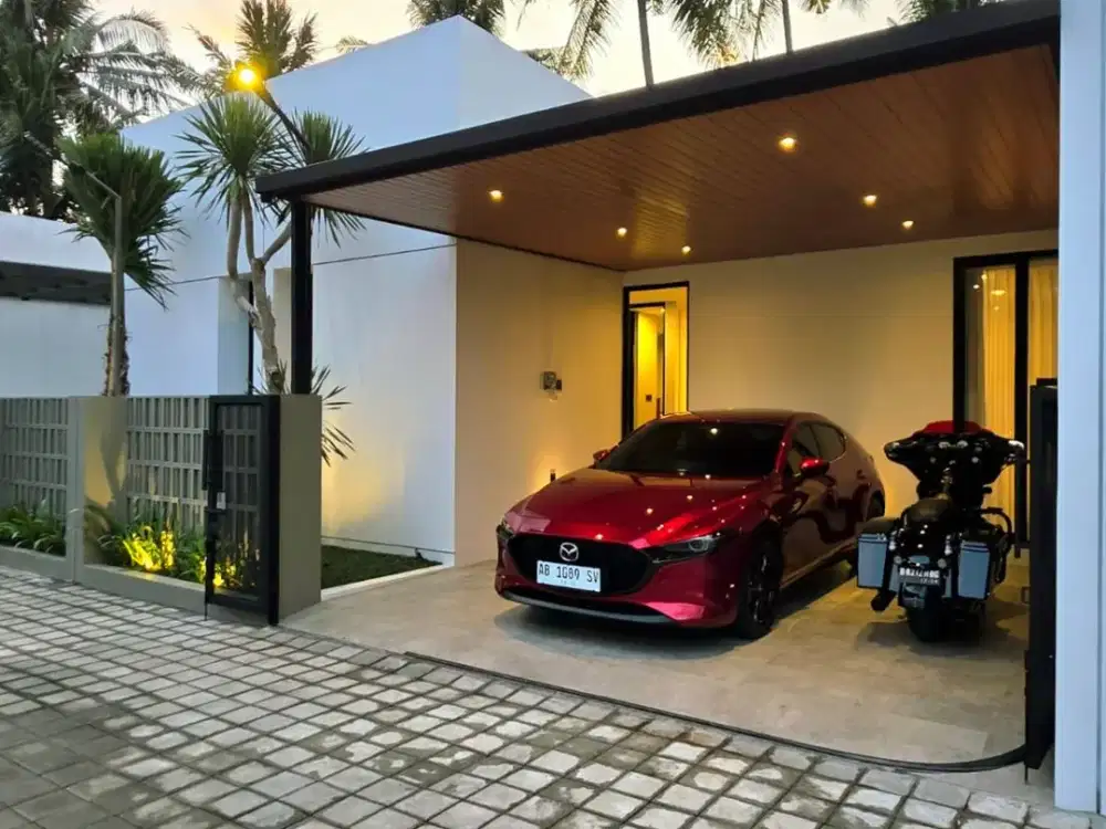 RUMAH CANTIK EKSOTIK FULL FURNISHED – JAKAL KM 10 YOGYAKARTA  TINGGAL BAWA KOPER