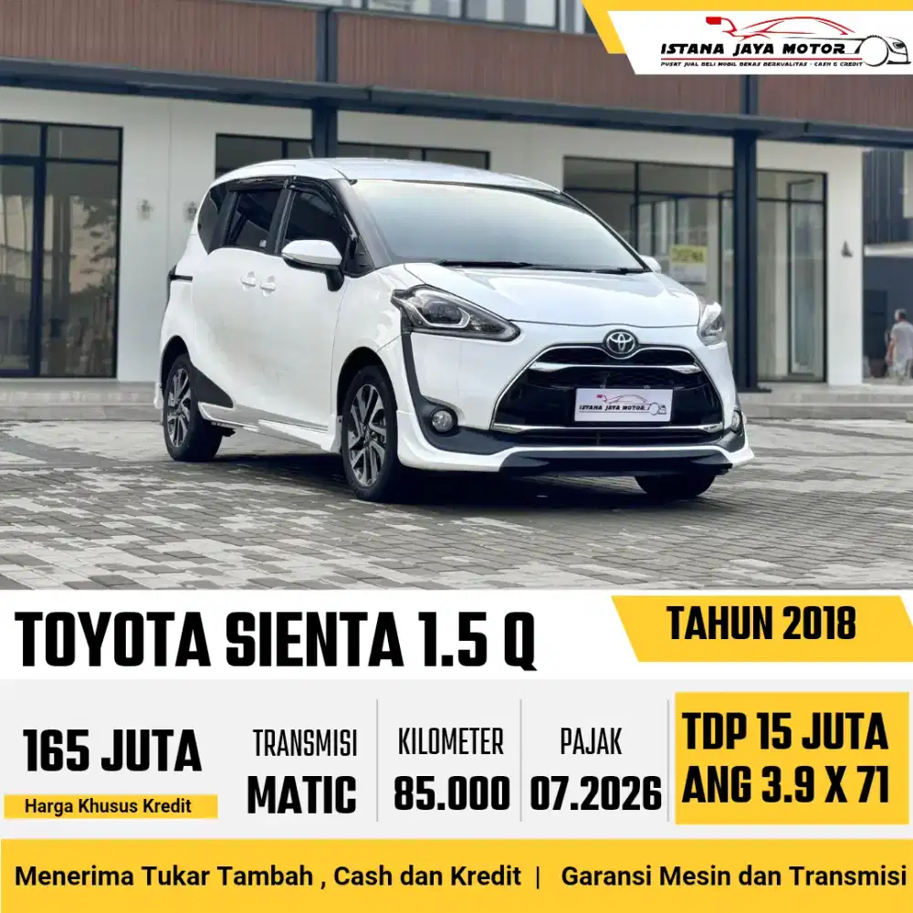 Toyota Sienta Q AT 2018