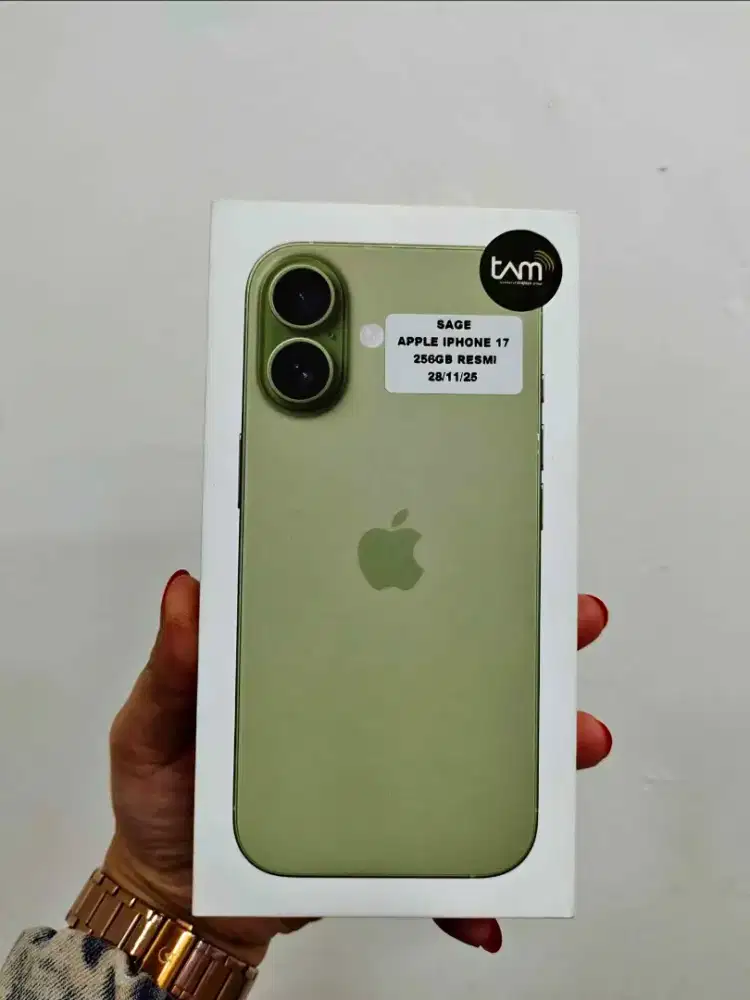 iPhone 17 256GB segel box new Garansi Resmi