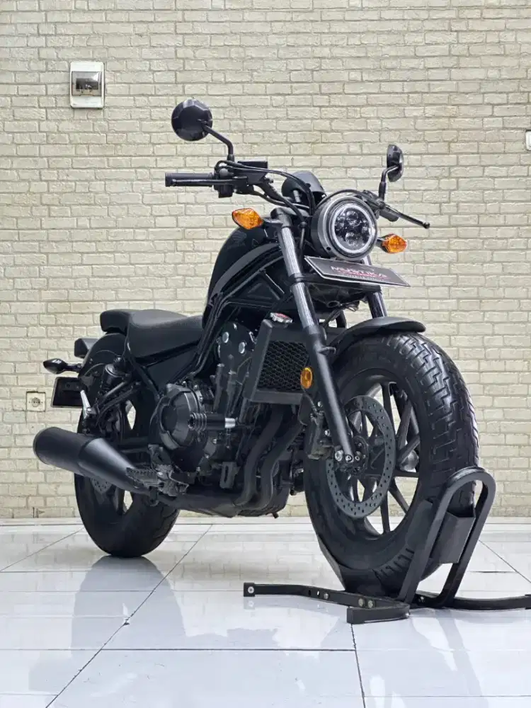 Moge Paling Laris! Honda CMX Rebel 500 Matte Black 2018