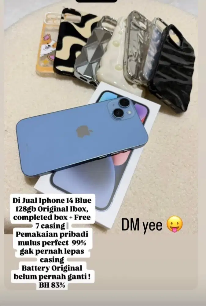 Iphone 14 Blue 128GB