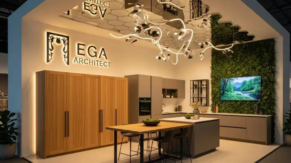 Interior modern kitchen - jasa arsitek wardrope