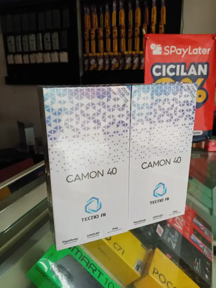TECNO CAMON 40 RAM 8/256 AMOLED Sony camera