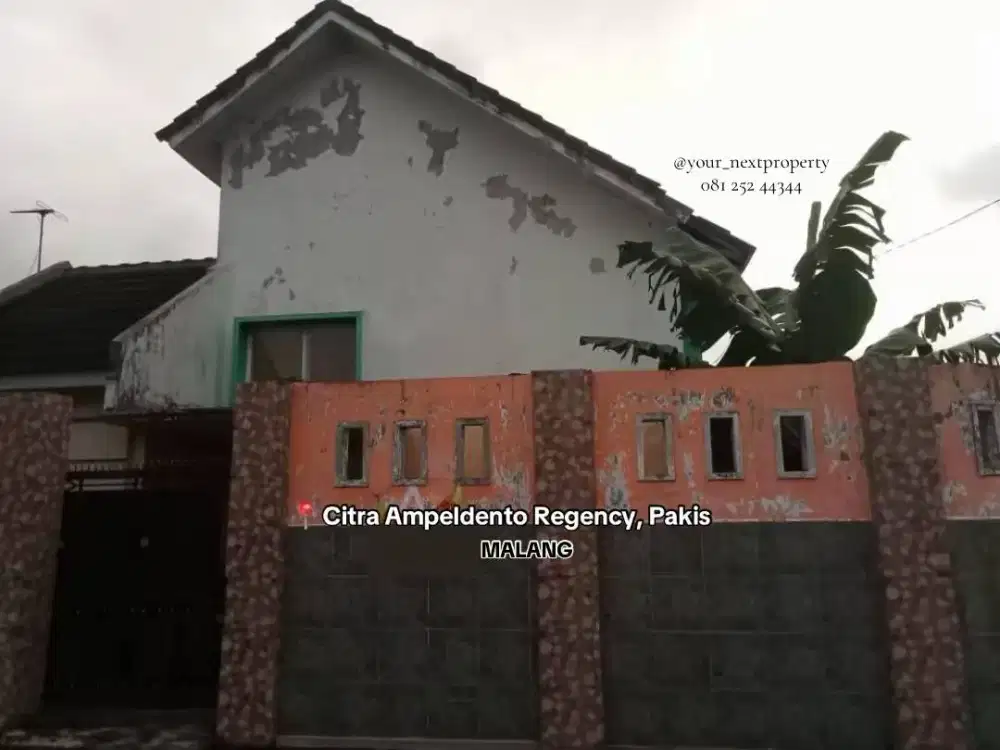 Rumah Hook Di Perumahan Citra Ampeldento Regency, Pakis Malang