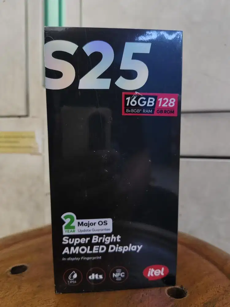 Hp Itel s25 ram 16gb (8+8gb)/128gb