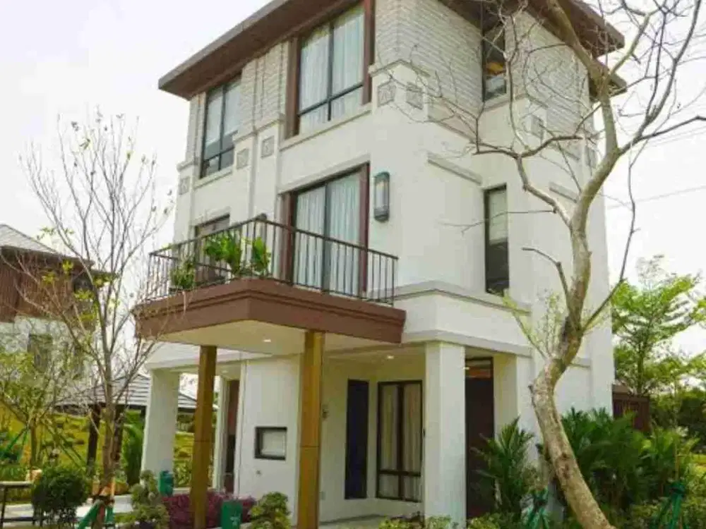 Dijual Rumah Siap Huni The Flexible 3 Lantai Daisan Lavon 3 Swan City Cikupa Tangerang