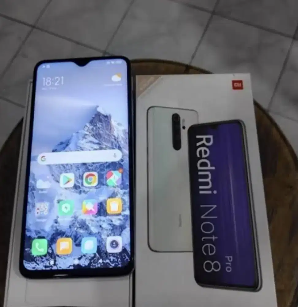 Murah hp Redmi Note 8 pro 6/128 lkp, bs TT