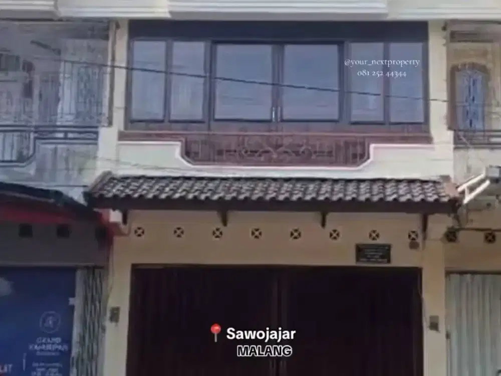Ruko Siap Pakai Di Pinggir Jalan Utama Sawojajar, Malang