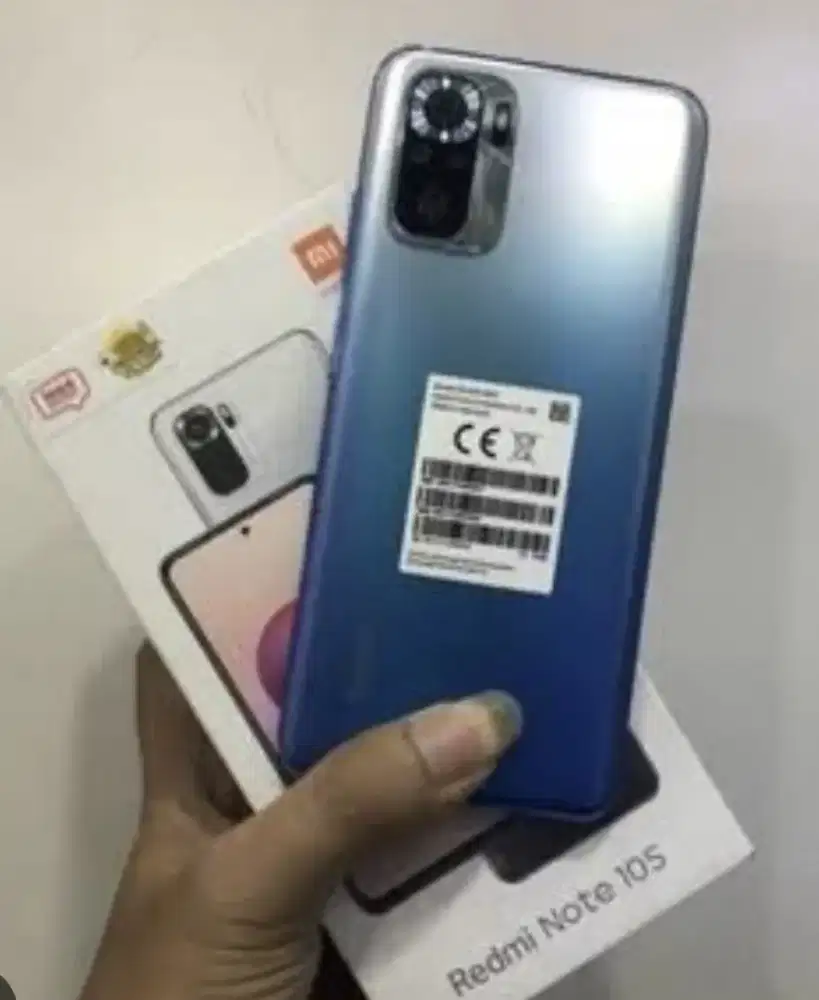 Murah hp xuaomi Redmi Note 10s 6/64 lkp, bs TT