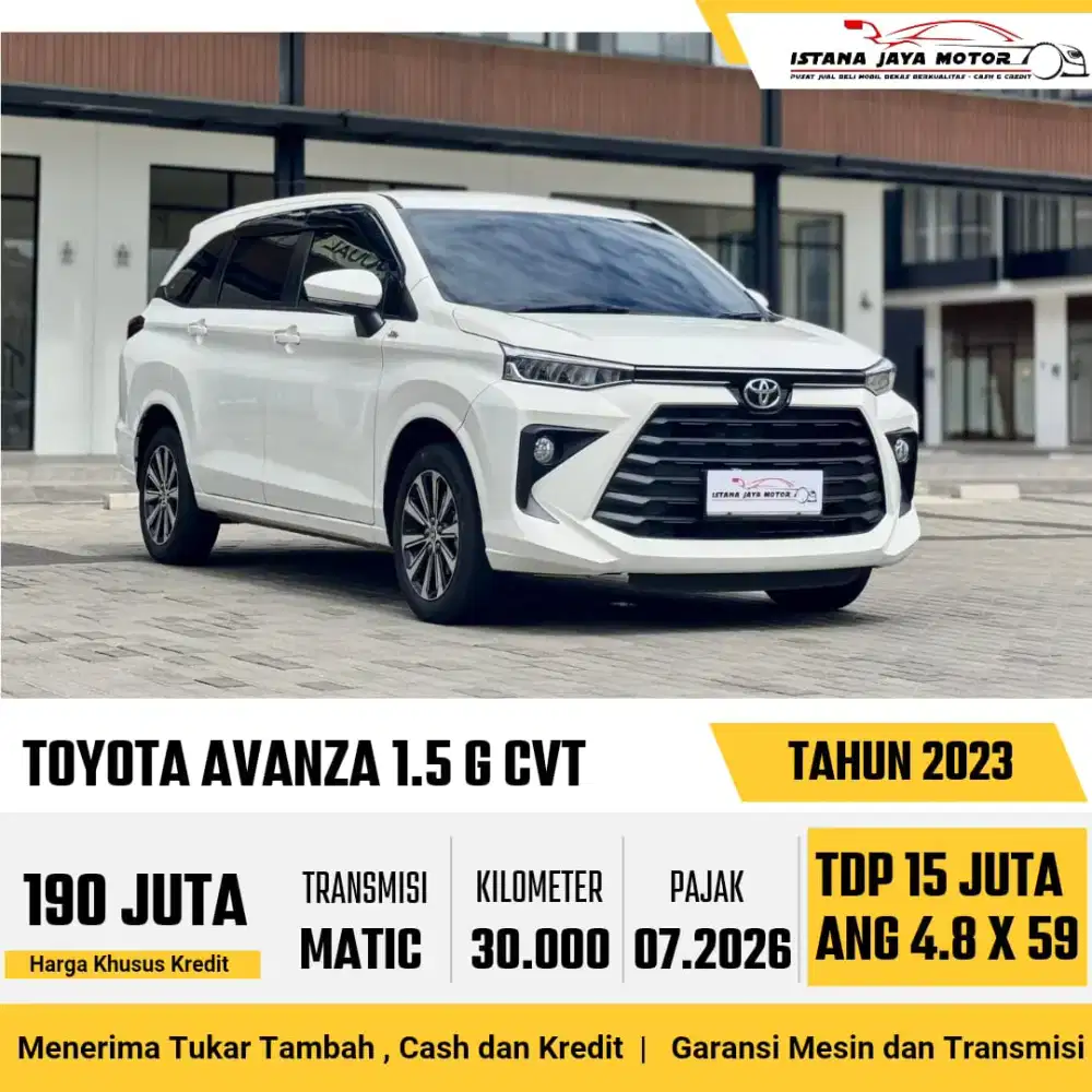 Toyota Avanza 1.5 G AT 2023