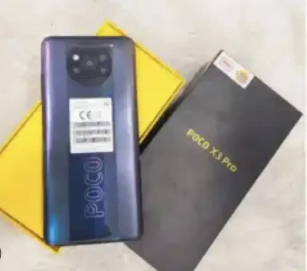 Murah hp poco X3 pro 6/128 lkp, bs TT