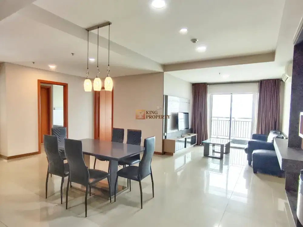 High Value Unit! 3Br 118M2 Hook Condominium View Laut Lepas Furnished Green Bay Pluit Greenbay