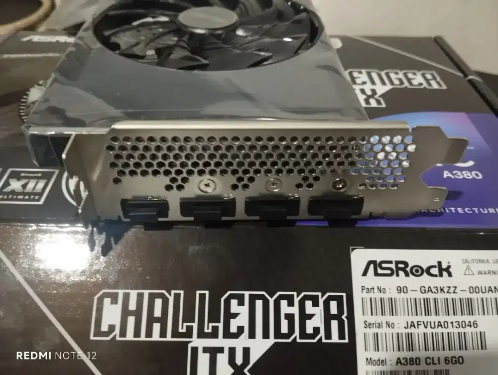 Vga Asrock Arc A380 6Gb gddr6