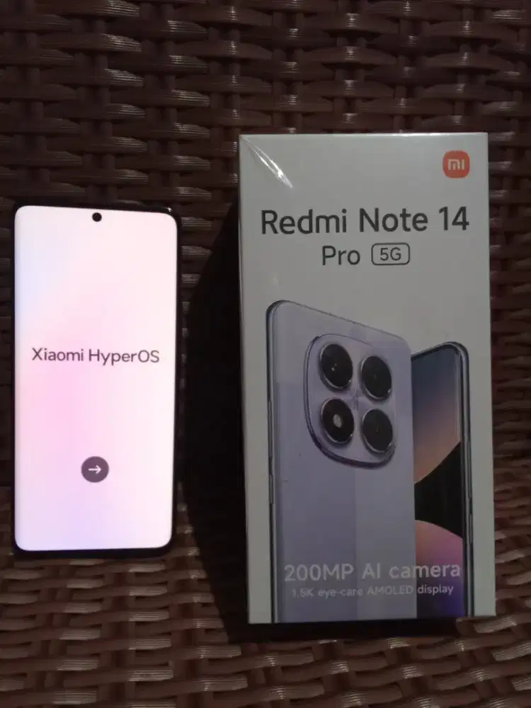 Xiaomi redmi note 14 pro 5G 8+8/256 like new