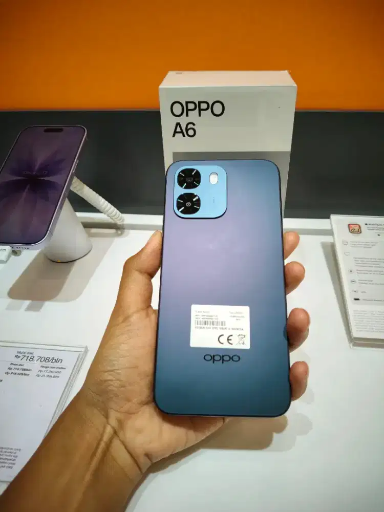 oppo A6 6/128 ready stock performa oke