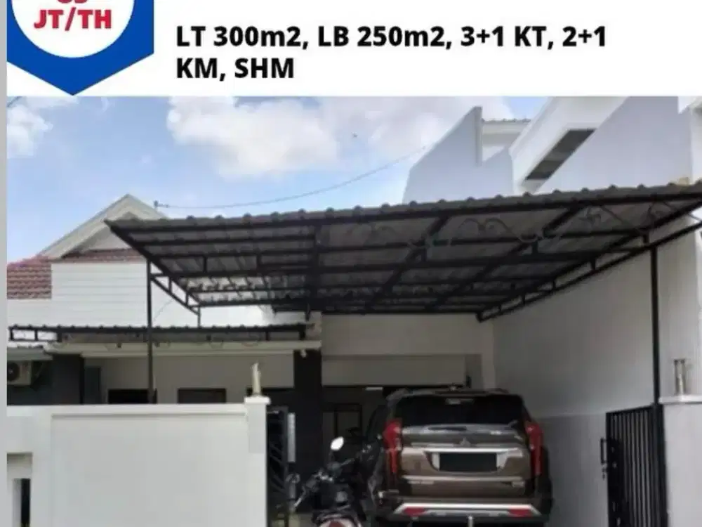 Jual/Sewa Rumah Bebas Banjir Puri Anjasmoro cocok Untuk Keluarga