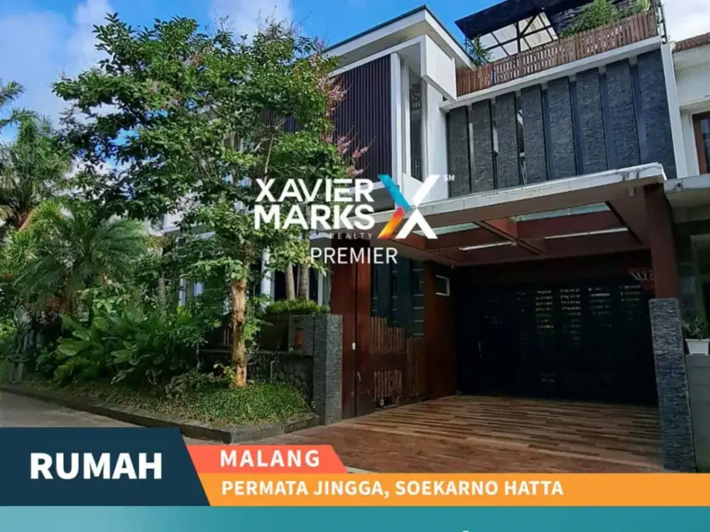 Dijual Rumah Mewah Hook Semi Furnished Permata Jingga Suhat Malang