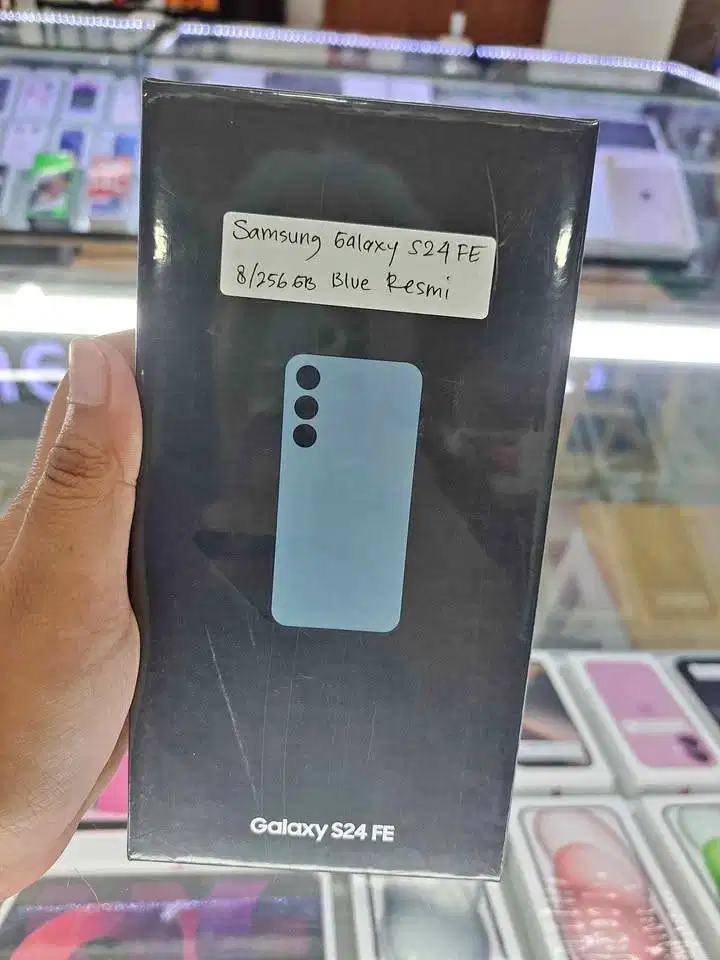 Samsung Galaxy S24 FE 8/256GB Blue New Garansi Resmi SEIN
