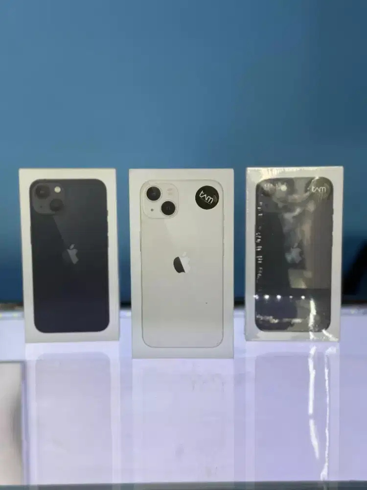 Iphone 13 putih dan hitam 128 new ibox