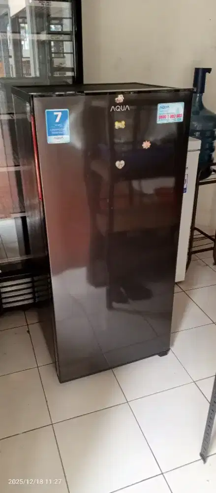 jual kulkas satu pintu aqua