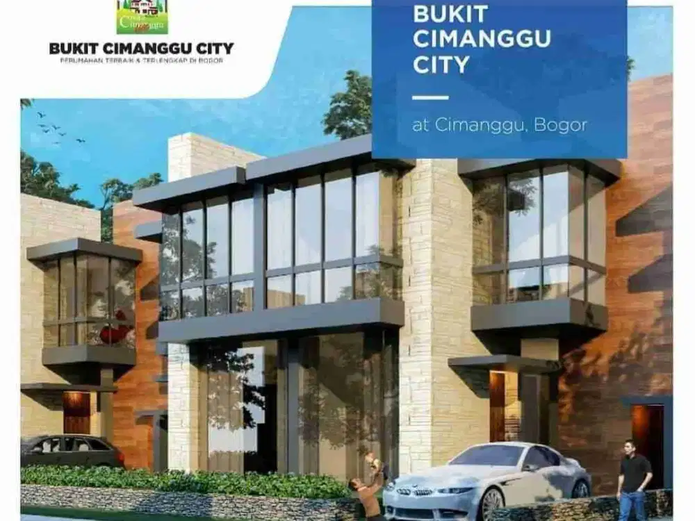 Jual Rumah cantik di cluster Bukit Cimanggu City Bogor