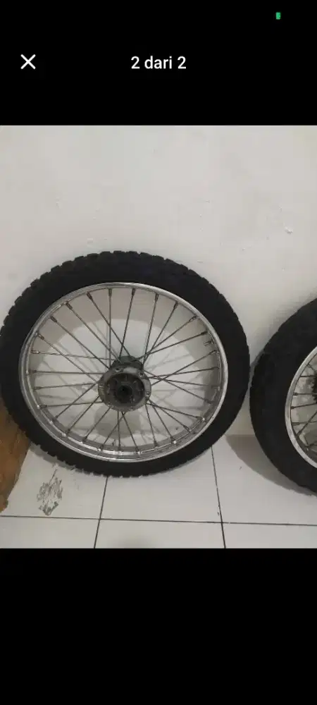 Pelek trail klx g 16 :19