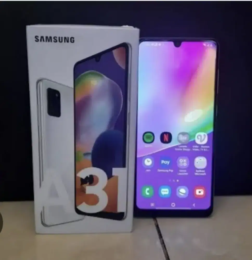 Murah hp samsung A31 6/128 lkp, bs tt