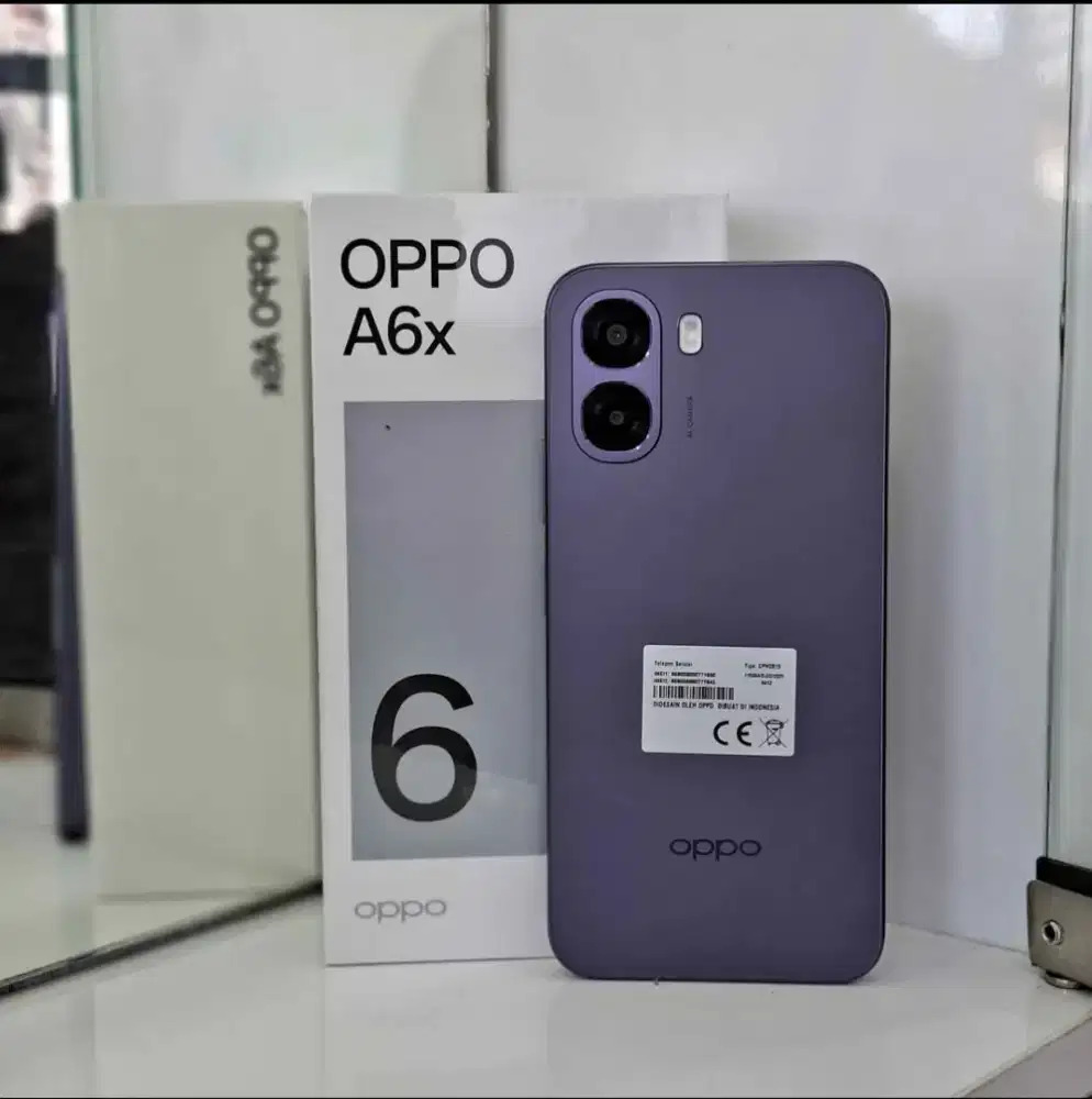 OPPO A6x 4+4/64GB 6500 mAh