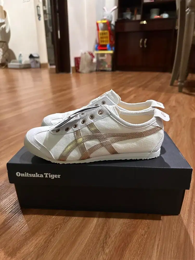 Onitsuka Tiger Mexico 66 Slip On White Rose Gold