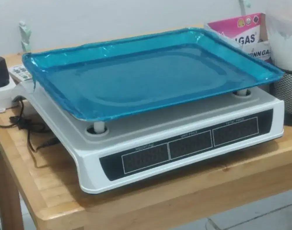Timbangan eletrik utk buah dan laundry