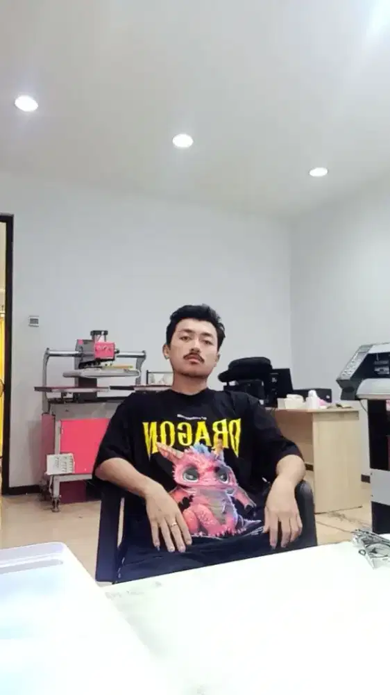 Info lokernya boss pengalaman saya operator sablon dtf dan peking onl