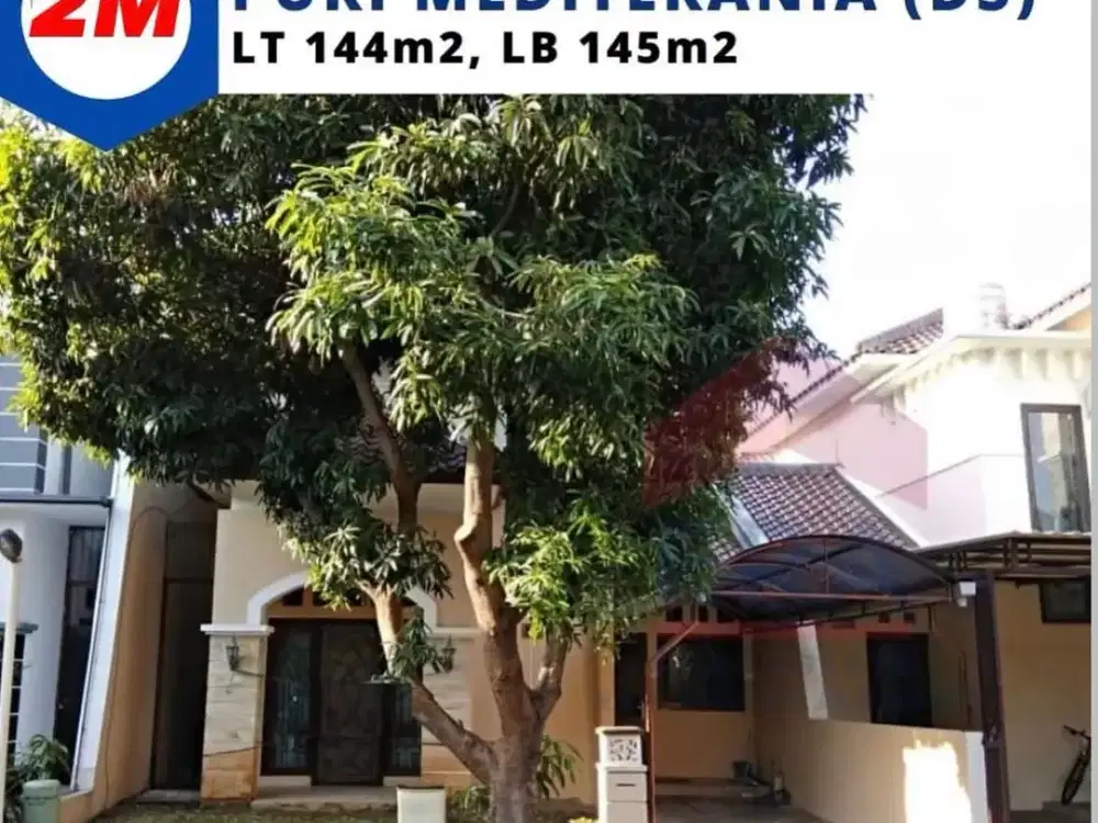 Jual Rumah Siap Huni di Puri Mediterania