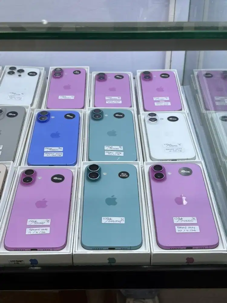 Promo hp iphone 16 bunga 0% free 2x cicilan