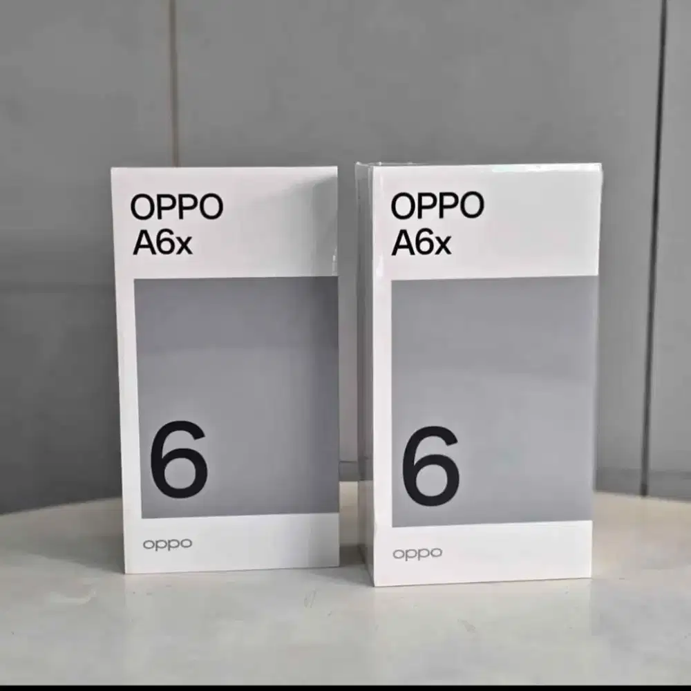 OPPO A6x 4+4/64GB Bisa Cash Atau Kredit