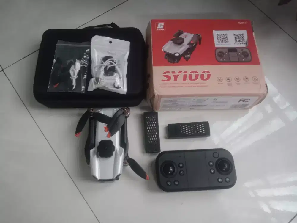 Drone SY100 Profesional 4K Dengan Kamera Ganda 5G WIFI Smart Obstacle