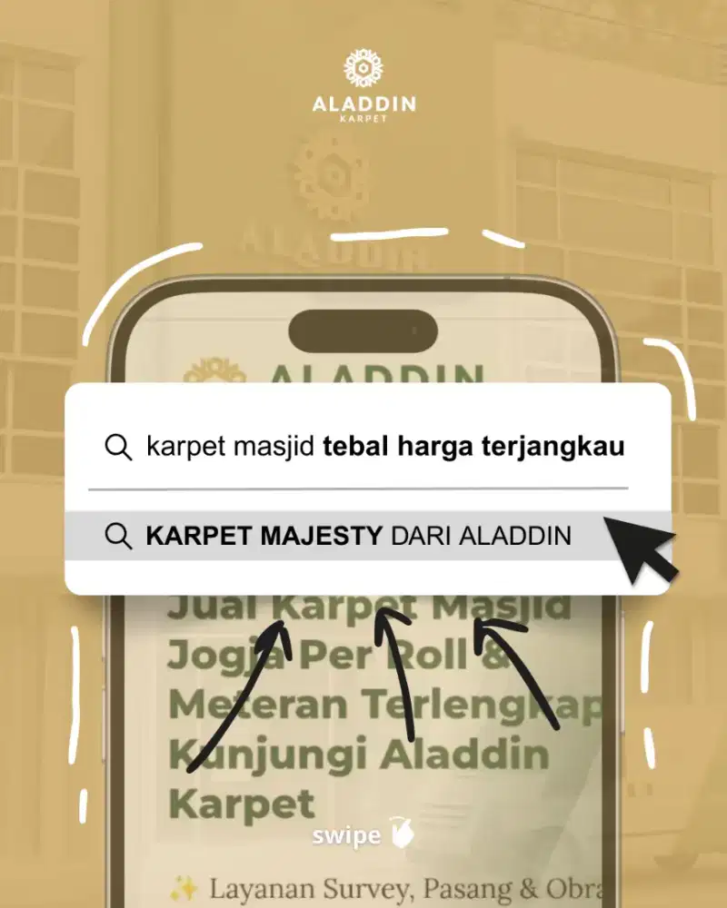 Karpet masjid majesty