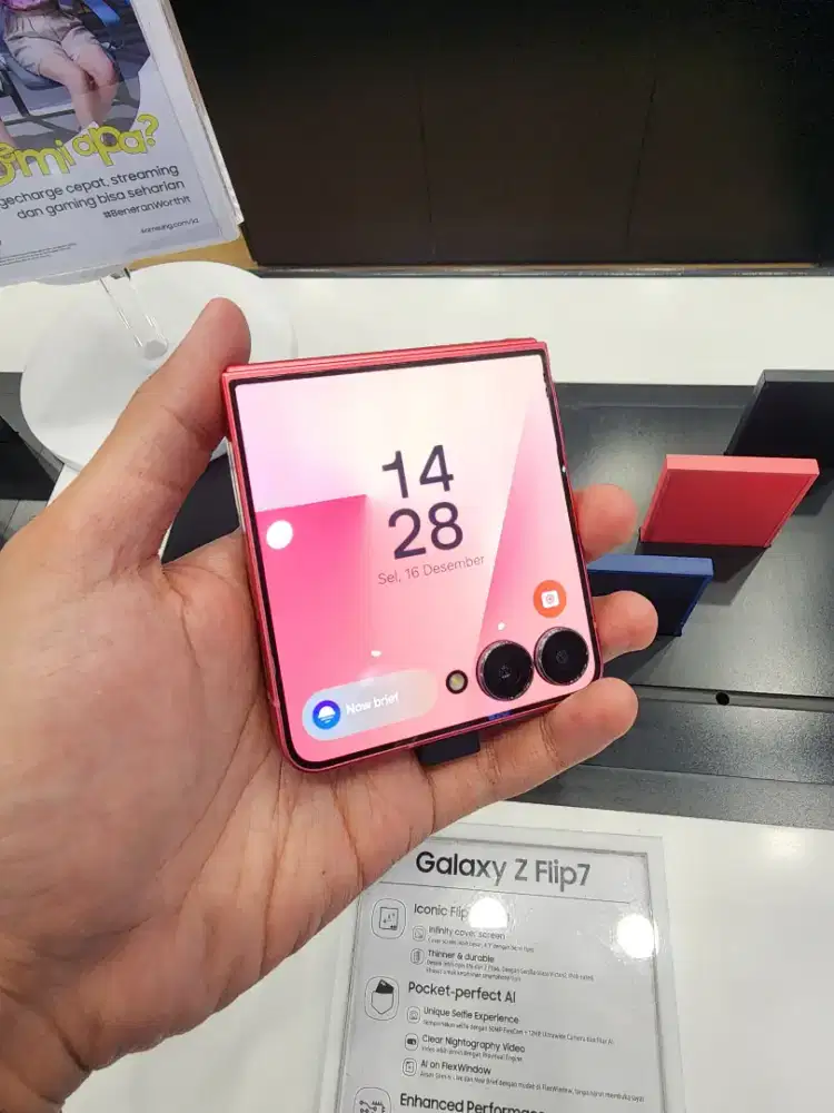 Free Buds3FE , adaptor samsung Z Flip7 cicilan 0%