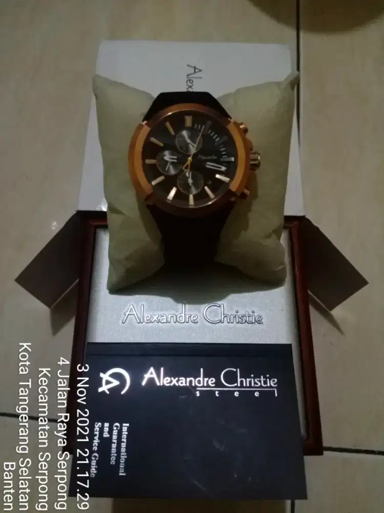 Jam Tangan Original Aexander Cristy