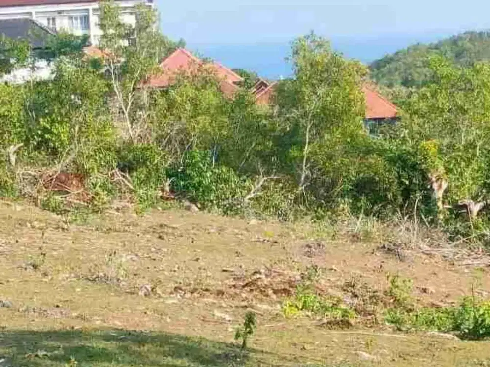 tanah ocean view 4714m² dekat pantai green bowl Ungasan Kuta Selatan Badung Bali
