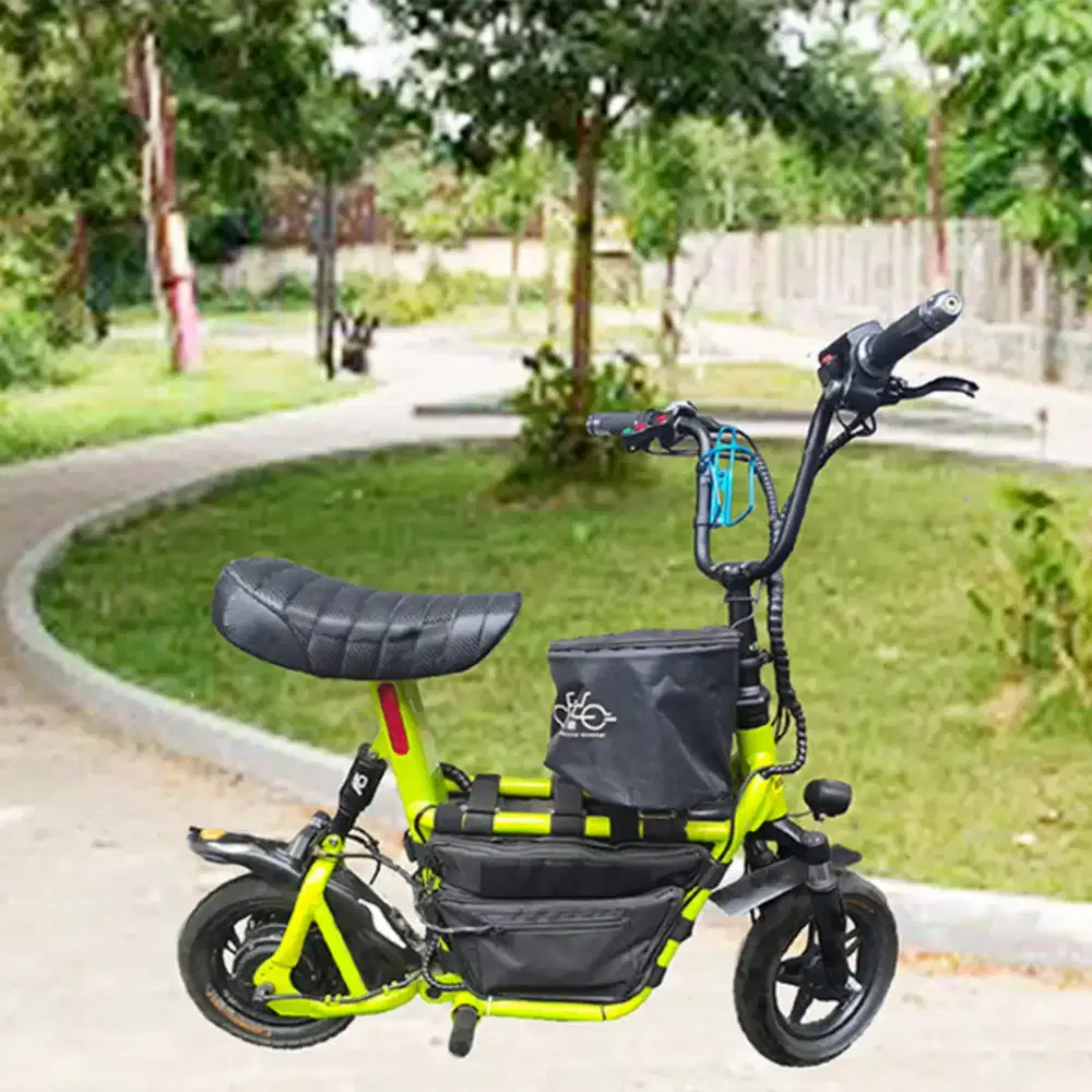 SEPEDA LISTRIK  FIDO Q 1 S UPGRADE   speed 75 km/ jam. jarak 80 km