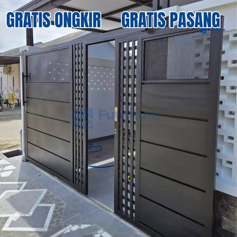 Pagar minimalis model terbaru