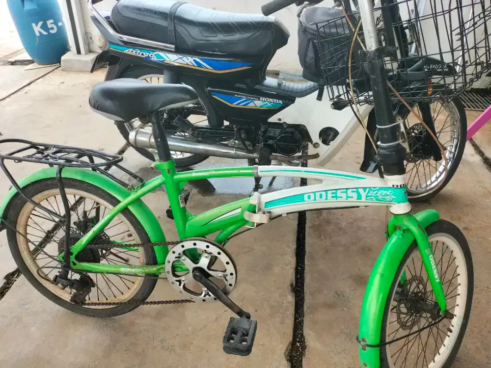 Jual Sepeda lipat merk odessy 16 dewasa