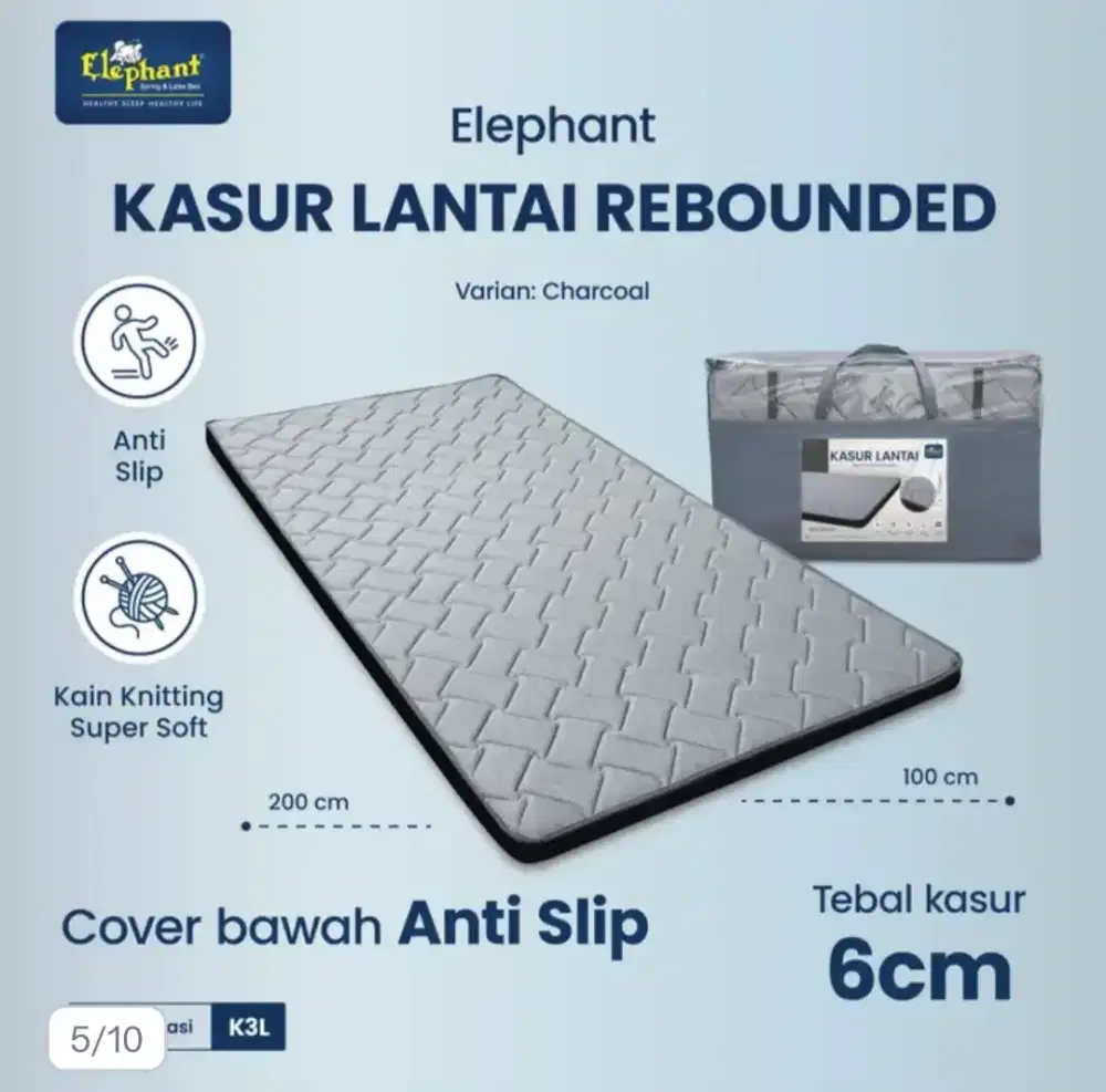 Kasur lipat buat di kos, like new