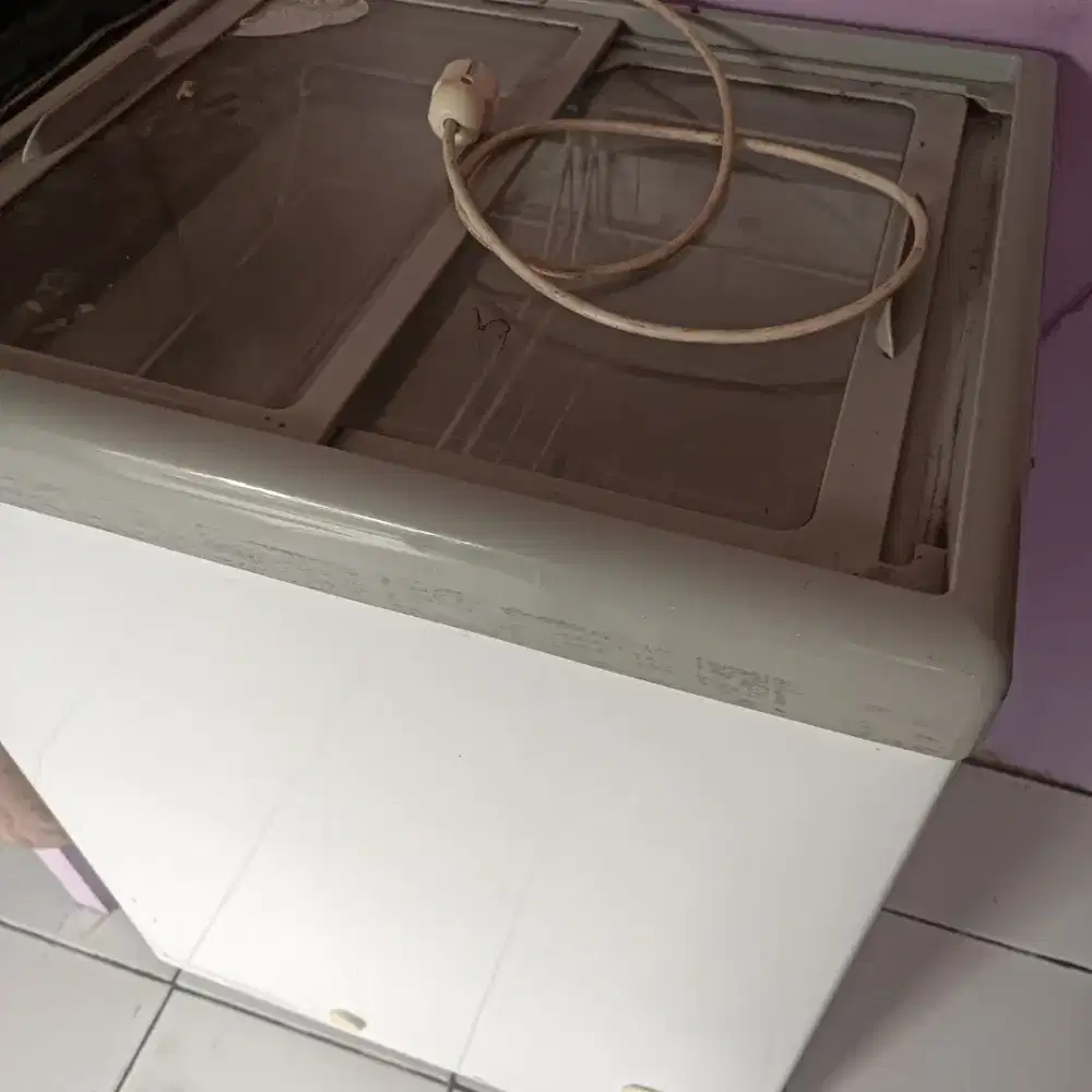 vreezer eco pintu kaca lampu mumer