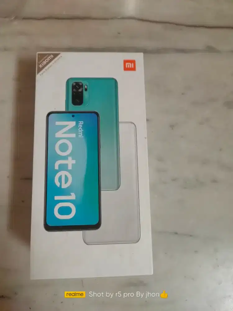 Redmi note 10 fullset kondisi 99% no minus rp 1.1jt nego bensin aja