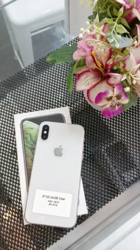 DIJUAL IPHONE XS BASIC KREDIT & TUKER TAMBAH