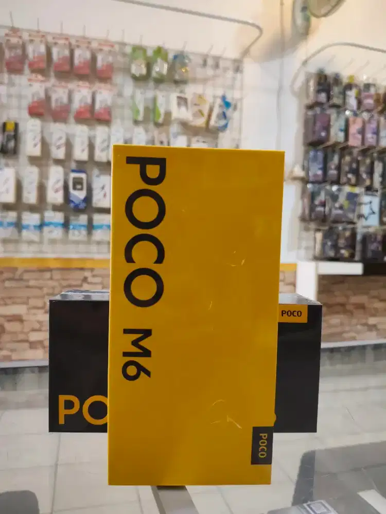 POCO M6 promo+bonus cash dan kredit garansi resmi